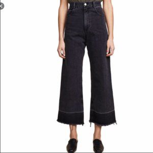 Rachel Comey Legion Jeans Black Wide Leg - SIZE 2
